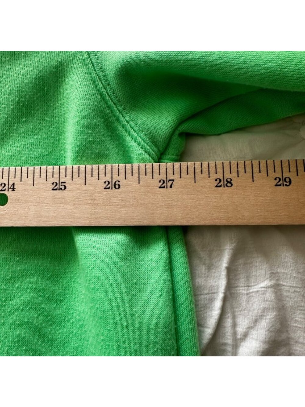 We11done Graphic Oversized Small Ex-Boyfriend Green Hooded T-Shirt/Sweatshirt - Picture 5 of 10